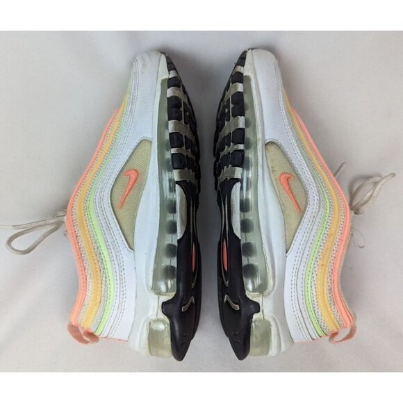 Nike Air 6.5 Max 97 Essential White Melon Mint Volt Shoes Sneakers Multicolored - Picture 7 of 16